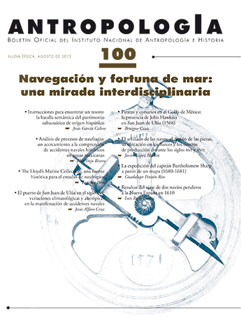 					Ver Núm. 100 (2015): Navegación y fortuna de mar: una mirada interdisciplinaria
				