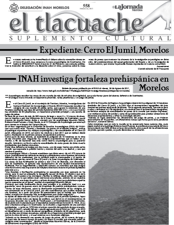 					Ver Núm. 558 (2013): El Tlacuache
				