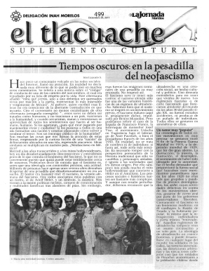 					Ver Núm. 499 (2011): El Tlacuache
				