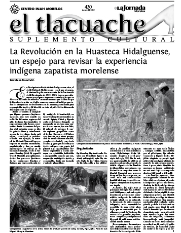 					Ver Núm. 430 (2010): El Tlacuache
				