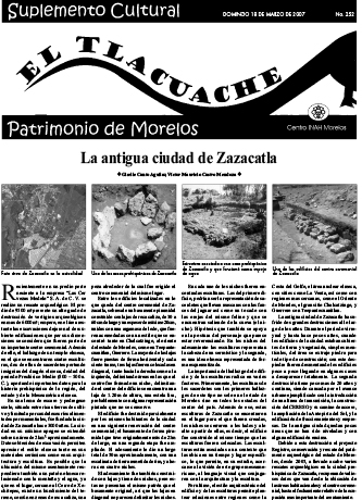					Ver Núm. 252 (2007): El Tlacuache
				