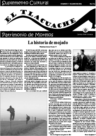 					Ver Núm. 214 (2006): El Tlacuache
				