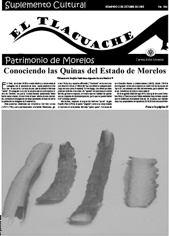					Ver Núm. 186 (2005): El Tlacuache
				