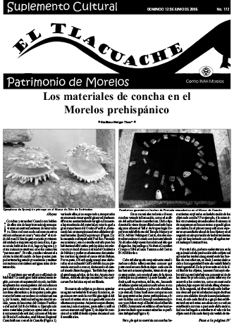 					Ver Núm. 172 (2005): El Tlacuache
				