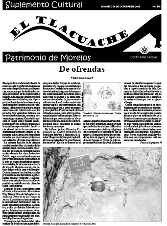 					View No. 105 (2003): El Tlacuache
				