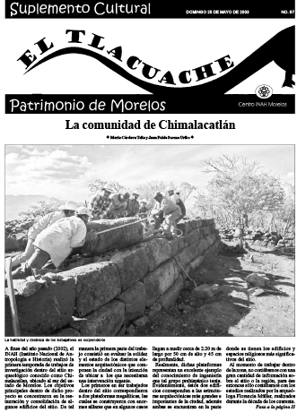 					View No. 87 (2003): El Tlacuache
				