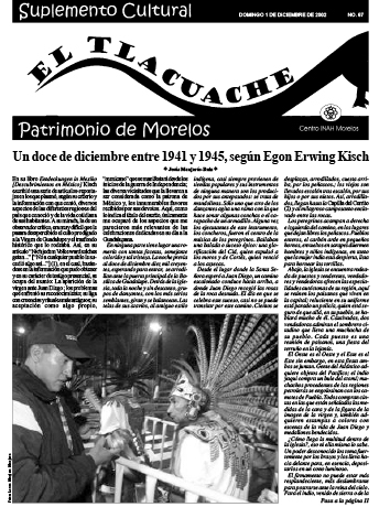 					View No. 67 (2002): El Tlacuache
				