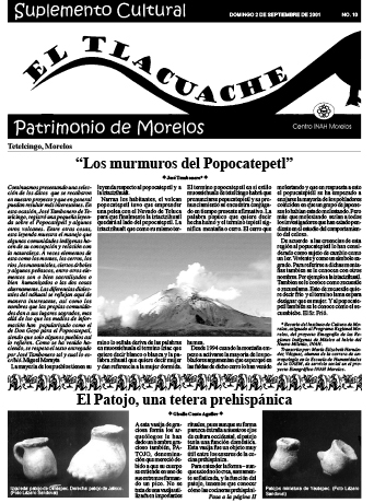 					View No. 10 (2001): El Tlacuache
				
