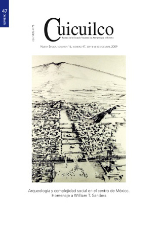 					Ver Vol. 16 Núm. 47 (2009): Arqueología y complejidad social en el Centro de México. Homenaje a William T. Sanders
				