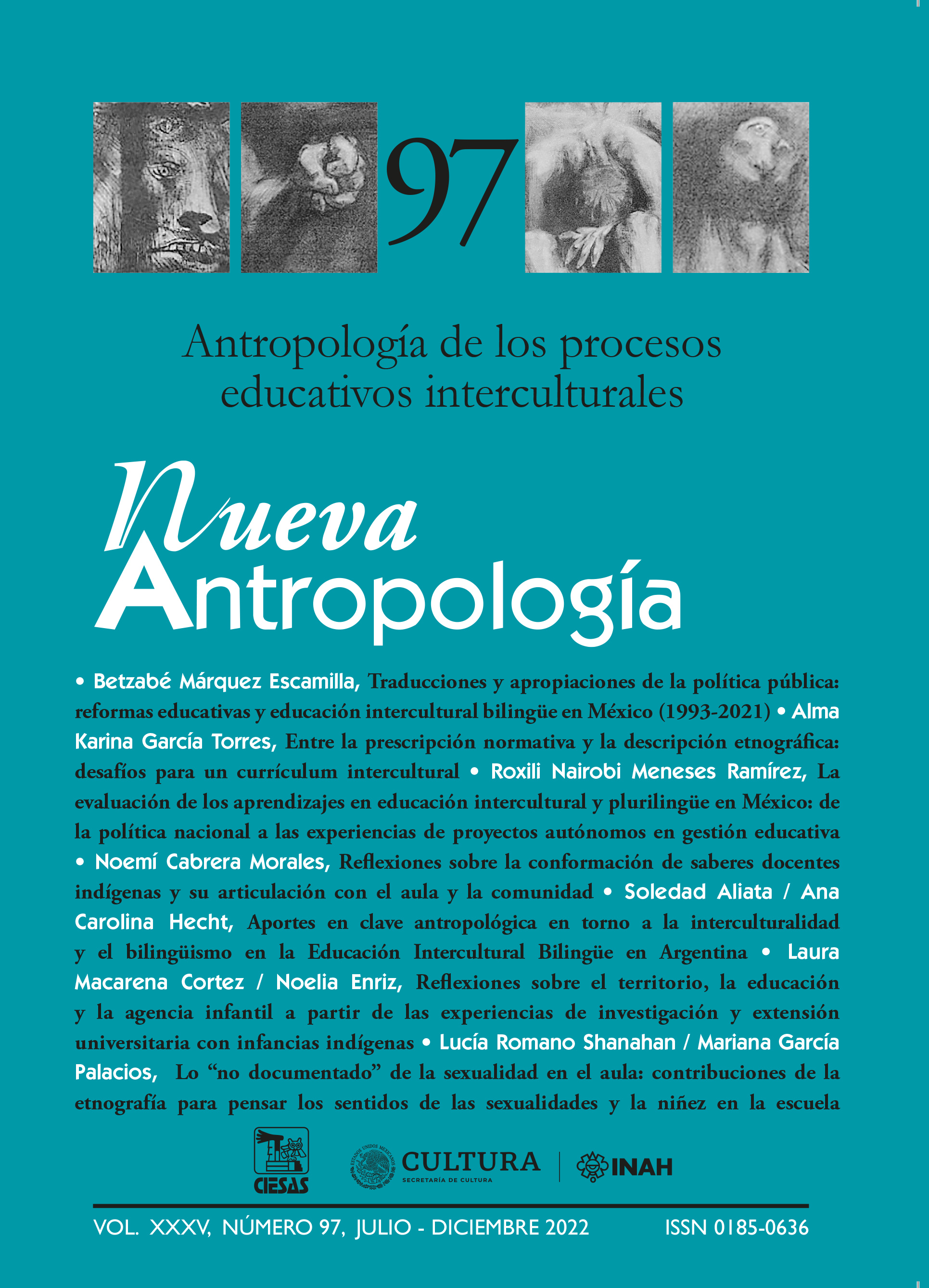 					Ver Vol. 35 Núm. 97 (2022): Antropología de los procesos educativos interculturales
				