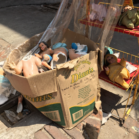 Ana Vargas, Fragmentos de Niños Dios en la Ciudad de México, 2022.