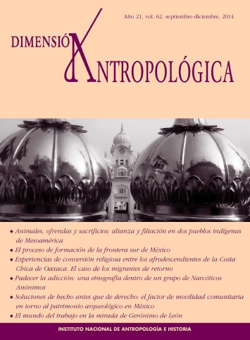 					Ver Vol. 62 (2014): Dimensión Antropológica
				