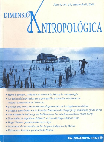 					Ver Vol. 24 (2002): Dimensión Antropológica
				