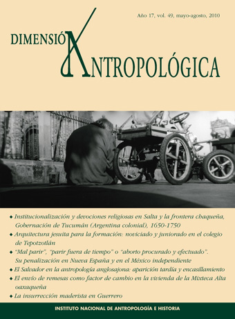 					Ver Vol. 49 (2010): Dimensión Antropológica
				