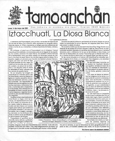 					Ver 2001: Tamoanchan. 2001-05-14
				