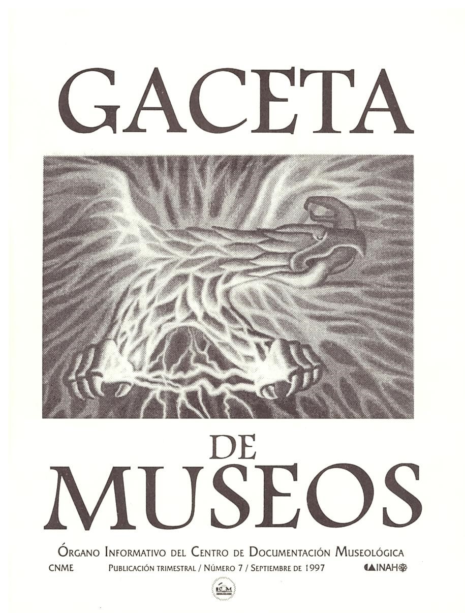 					Ver Núm. 7 (1997): Gaceta de Museos
				